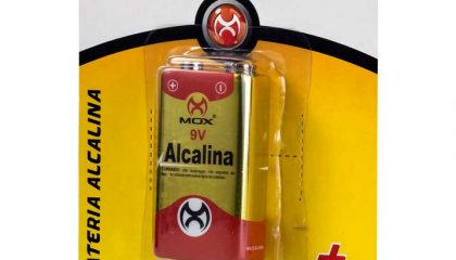 Bateria Alcalina MOX 9V